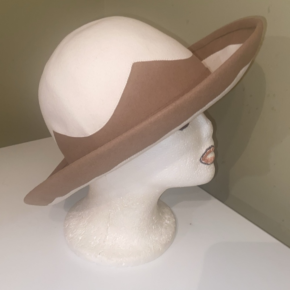 Really Cute Felt Church Dress Hat by Anita Pinault